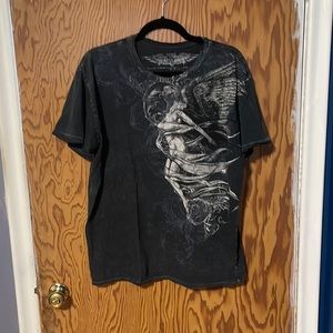 Black affliction tee